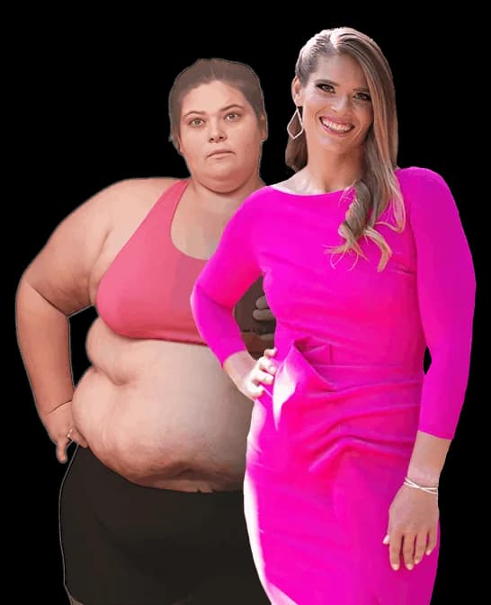 LeanBiome customer before-and-after transformation