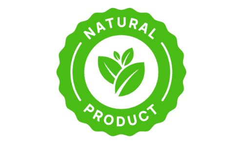 100% Natural Product badge